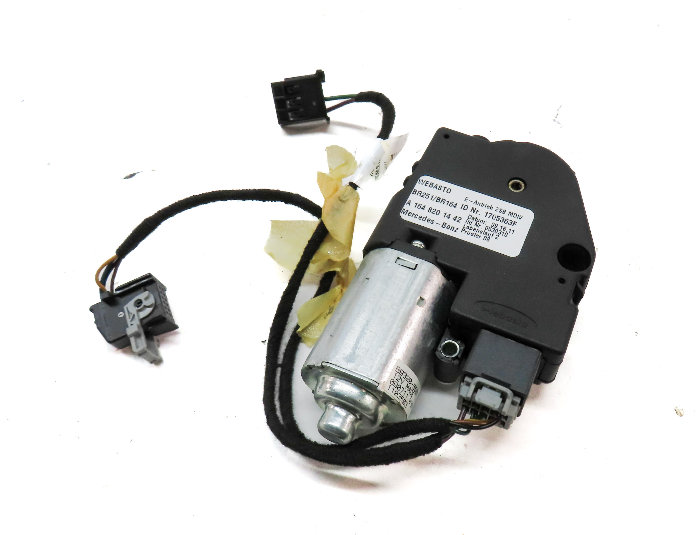 07-12 MERCEDES GL450 ML320 ML350 ML500 GL320 R320 R350 W251 W164 SUNROOF MOTOR — exact item pictured